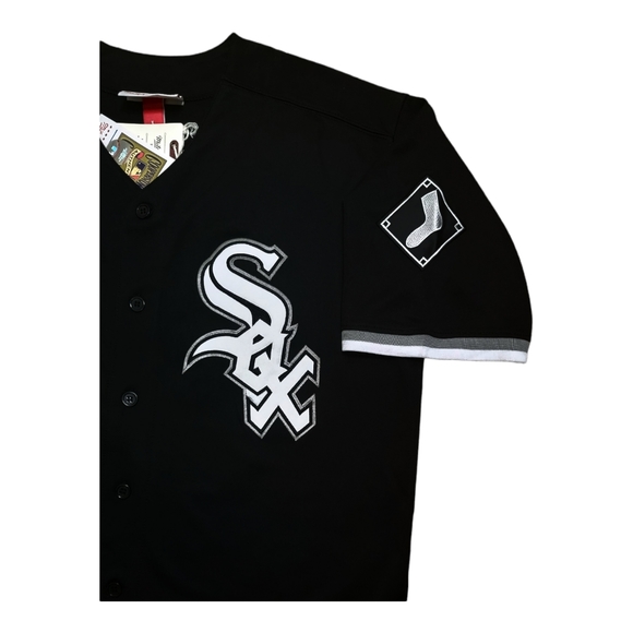 Frank Thomas Jersey Chicago Whitesox 1993 Throwback Stitched Black NEW SALE!💥🎁 - Picture 3 of 4